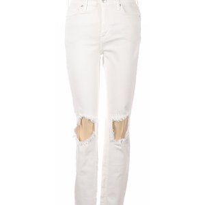 Free People White Jeans